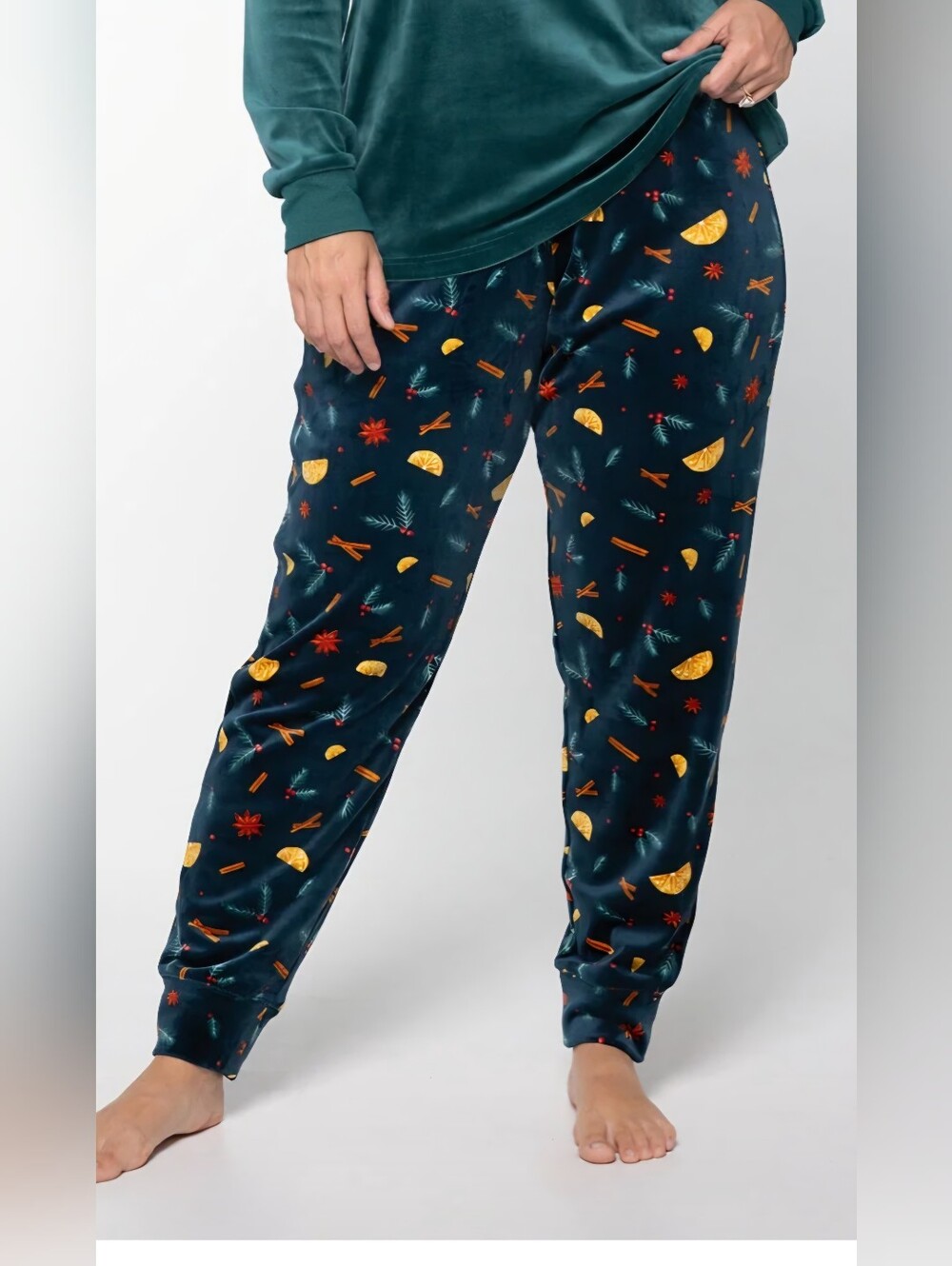 Pajamagram Women's Holiday Garland Pajama Pant Size XS